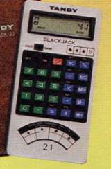 Blackjack-21/Calculator [Model 60-2167] the Handheld game