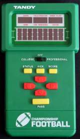 Championship Football [Model 60-2150] the Handheld game