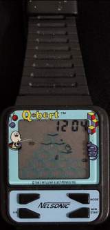 Q*Bert the Watch game