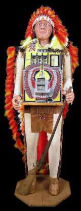Silent [War Eagle] [Indian Chief] the Slot Machine