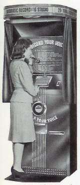 Voice-O-Graph - Automatic Recording Studio the Coin-op Misc. game