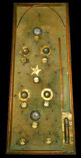 Parlor Bagatelle Table [1-Star, 2-Bell] the Non-Coin Game
