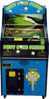 Putt Fore Prizes [Ticket model] the Redemption mechanical game
