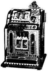 Comet Twin Jak-Pot Mint Front Vender [Model 3] the Slot Machine