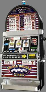 Triple Double Stars [3-Reel, 1-Line, 2-Coin] the Slot Machine