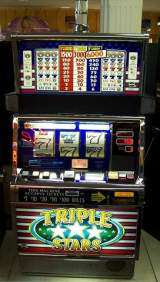 Triple Stars [3-Reel, 1-Line, 3-Coin] the Slot Machine