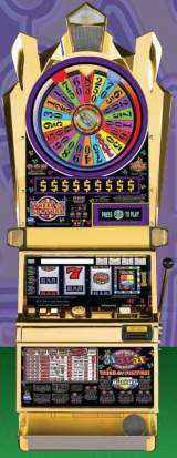 Double 3x4x5x Times Pay - Wheel of Fortune Multi-Win the Slot Machine