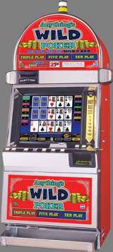 Anything's Wild Poker [Triple Play Five Play Ten Play] the Slot Machine