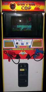 Virtua Cop 2 the Arcade Video game