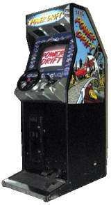 Power Drift [Upright model] the Arcade Video game