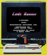 Lode Runner [Model G-1031] the Sega SG-1000 game