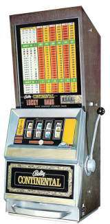 Lucky Bars Continental [Credit Pay] [Model 910] the Slot Machine