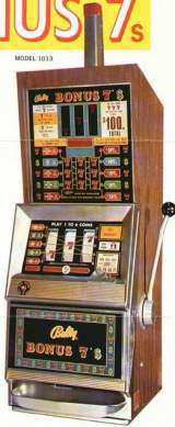 Bonus 7'$ [Model 1013] the Slot Machine