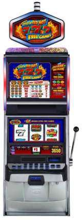 Triple Red Hot 7's Free Games the Slot Machine
