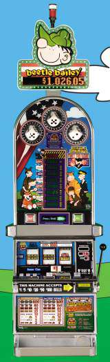 Beetle Bailey's Roll For Rank the Slot Machine