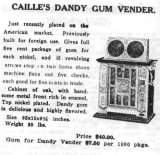 Goodies for Dandy Gum Vender