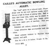 Goodies for Automatic Bowling Alley