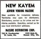 Goodies for Aspirin Vending Machine
