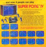 Goodies for Tele-Games Super Pong IV [Model 99737]