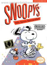 Goodies for Snoopy's Silly Sports Spectacular! [Model NES-OP-USA]