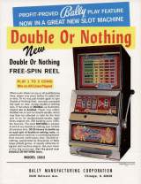 Goodies for Double or Nothing [Model 1083]