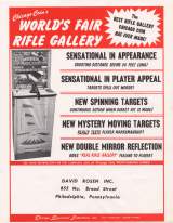 Goodies for World's Fair Rifle Gallery