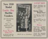 Goodies for Lucky-Boy - Marble Vender [1930 model]