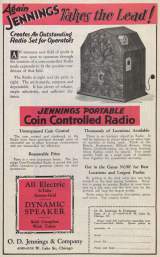 Goodies for Coin-Controlled Radio
