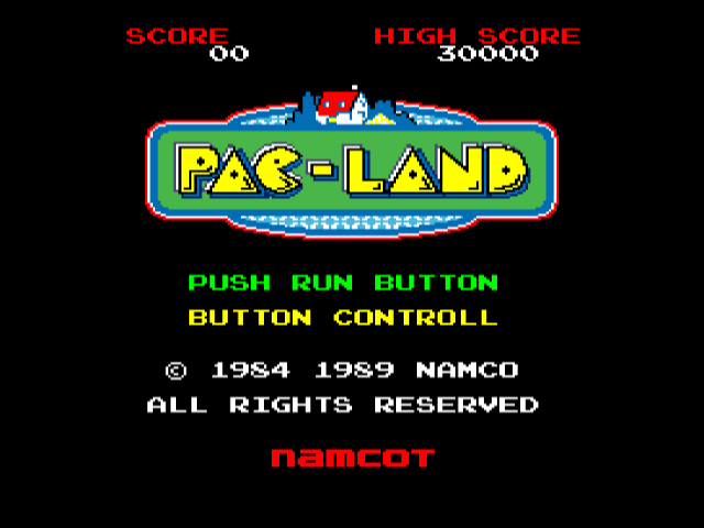 Pac-Land [Model 16] screenshot