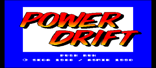 Power Drift [Model 200] screenshot