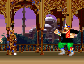 Unamed fighting game prototype screenshot