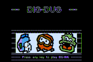Dig Dug [Model DX5507] screenshot