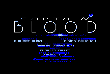 Captain Blood screenshot