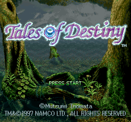 Tales of Destiny [Model SLUS-00626] screenshot