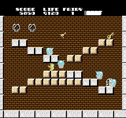 Solomon's Key [Model NES-KE-EEC] screenshot