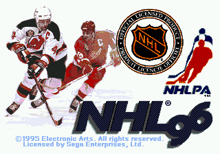 NHL 96 screenshot