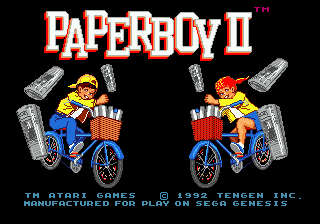Paperboy II screenshot