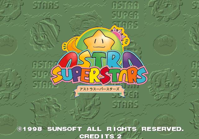 Astra SuperStars [Model 610-0374-90] screenshot
