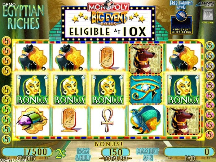 Egyptian Riches [Monopoly - Big Event] screenshot