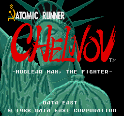 Atomic Runner Chelnov - Nuclear Man, The Fighter screenshot