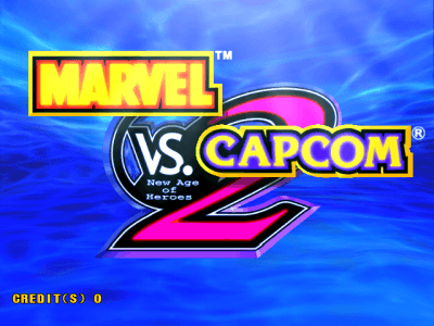 Marvel vs. Capcom 2 - New Age of Heroes [Model 841-0007C-01] screenshot