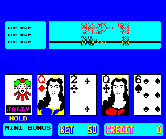 Bonus Pokermania screenshot
