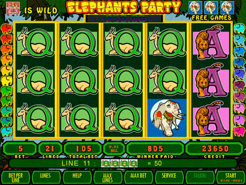 Elephants Party screenshot