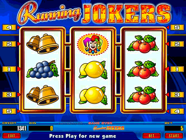 Running Jokers [Video Slot model] screenshot