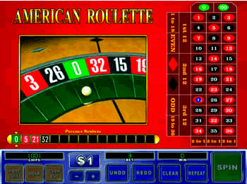 American Roulette screenshot