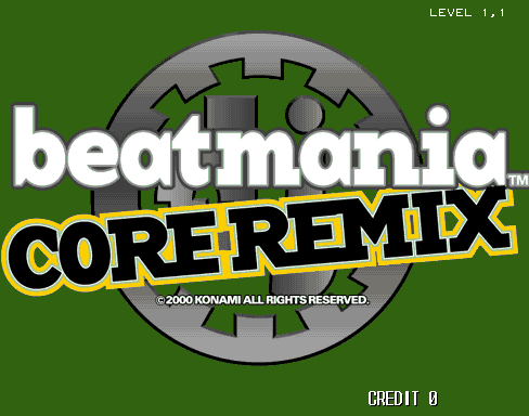 beatmania CORE REMIX screenshot