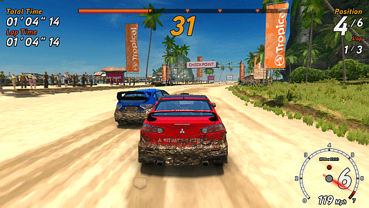 SR3 - Sega Rally 3 screenshot
