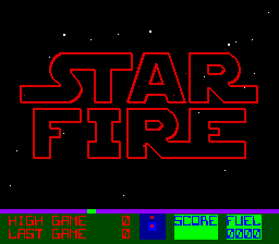 Star Fire [Upright model] screenshot