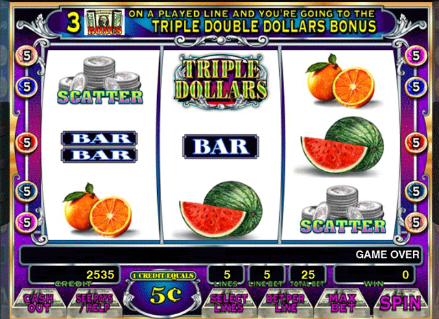 Triple Double Dollars [Video Slot] screenshot