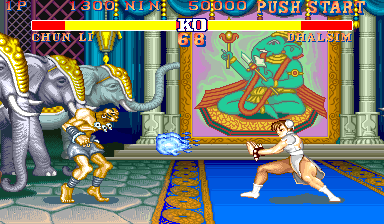 Street Fighter II' - Hyper Fighting [B-Board 91635B-2] screenshot